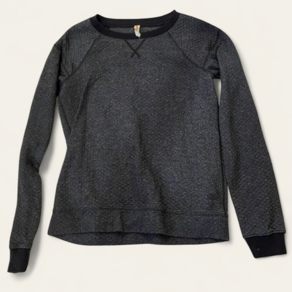 Lucy.com Quilted Activewear Crewneck Sweater - Small - Picture 1 of 4